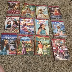 Large collection of American Girl books